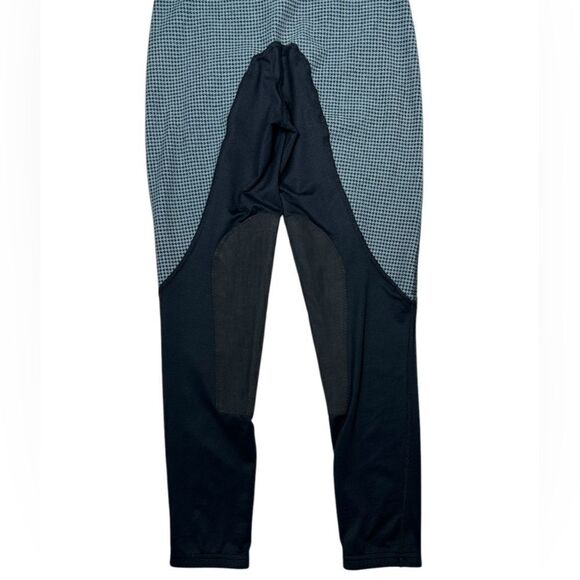 Kerrits Kids Black & Grey Houndstooth Equestrian Breeches Pants - Picture 3 of 8
